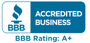 proud for being an Accredited Business with rating A+